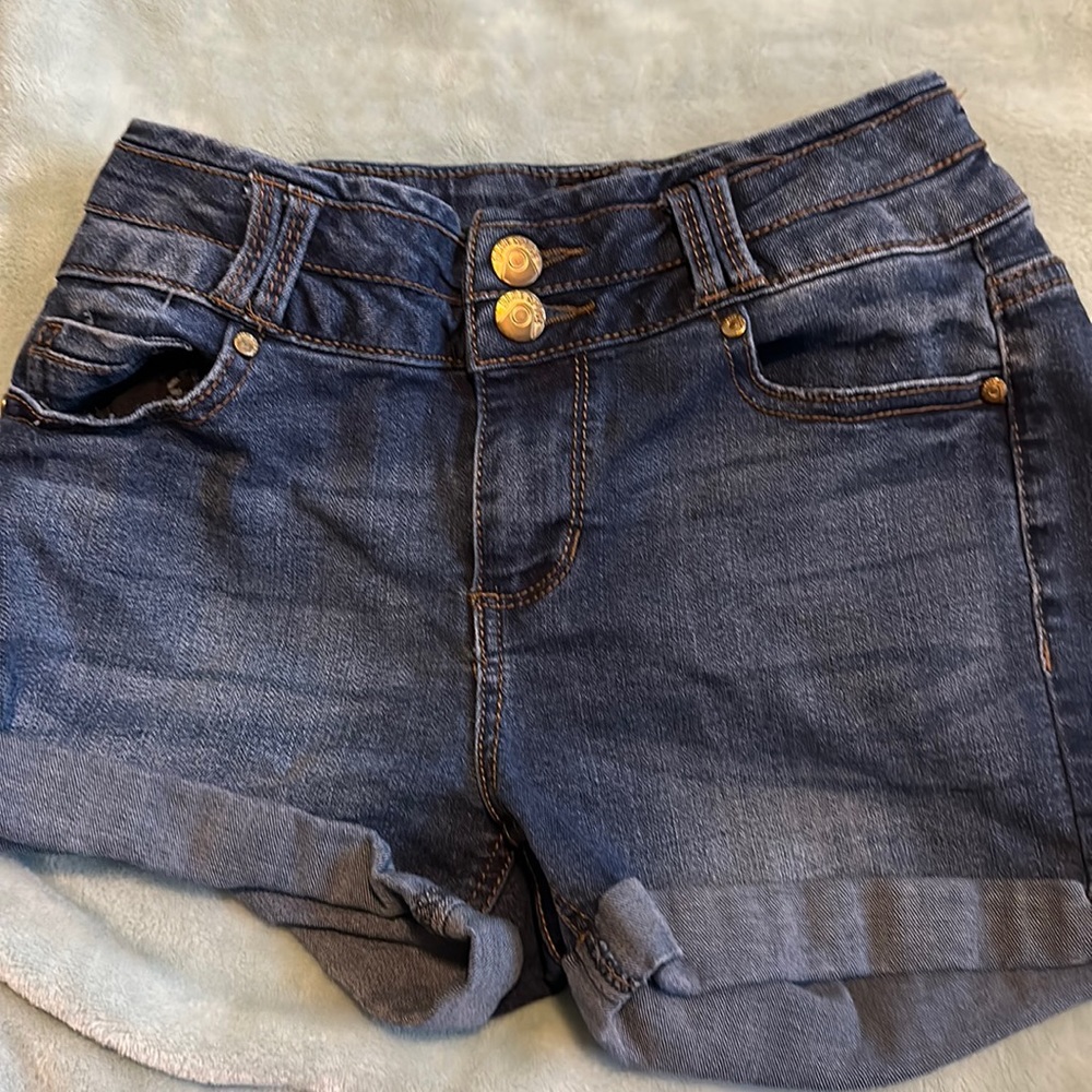 Blue spice shorts